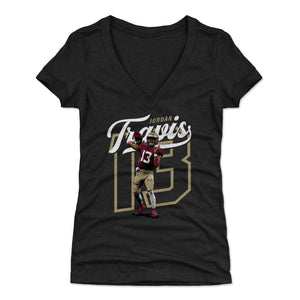 Jordan Travis Women's V-Neck T-Shirt | 500 LEVEL